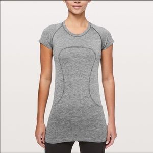 Lululemon Swiftly Tech SS Grey/Metallic Silver